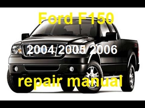 Ford f150 shop manual pdf